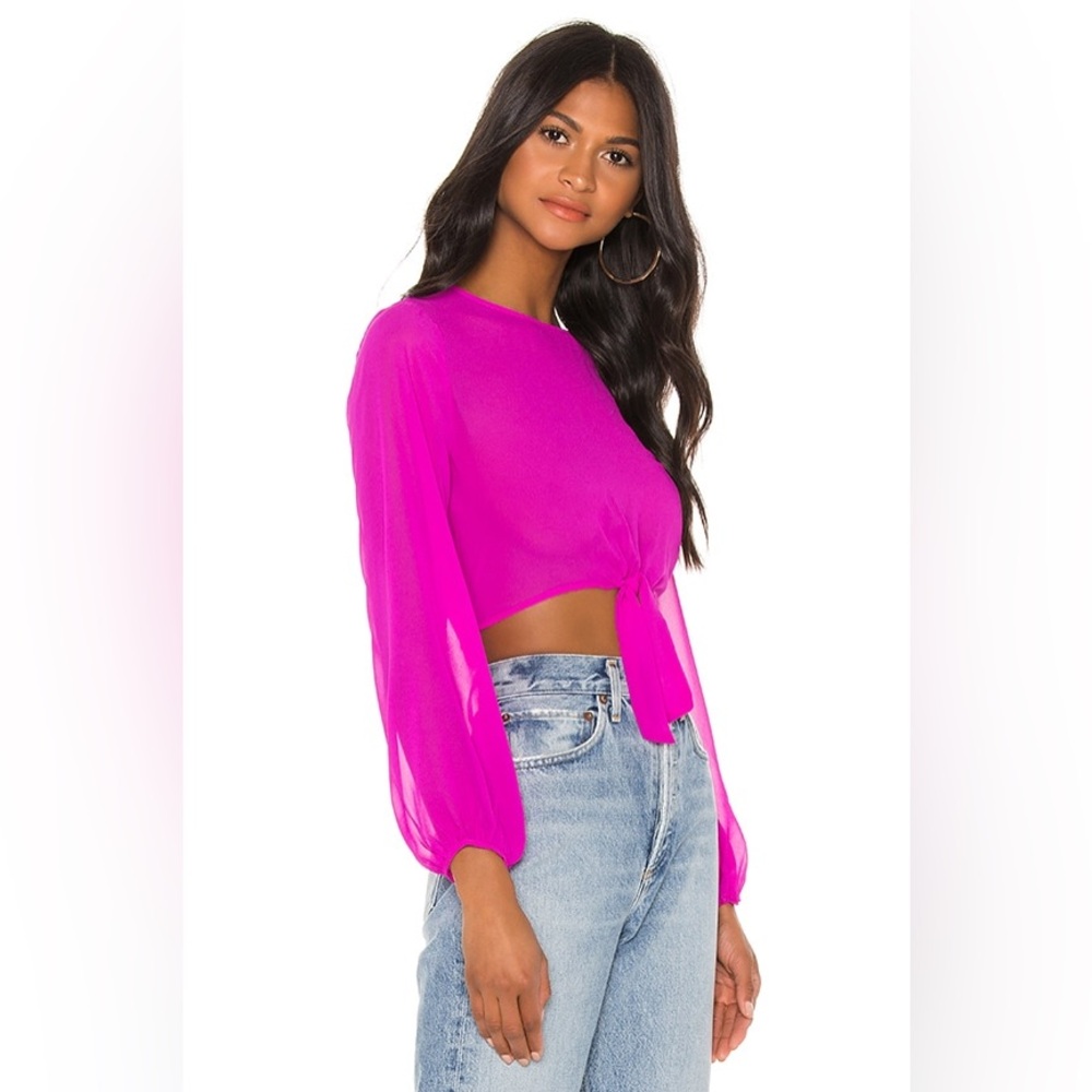 Revolve Superdown Pink Long Sleeve - image 1